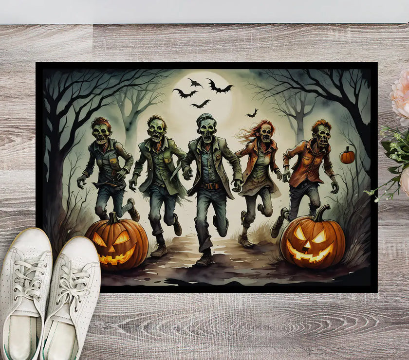 Zombie Welcome Halloween Mat