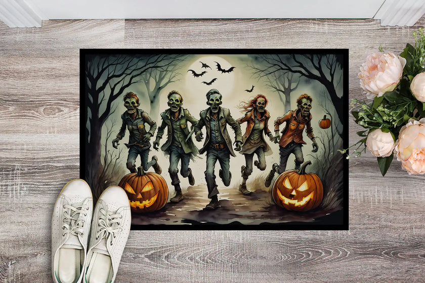 Zombie Welcome Halloween Mat