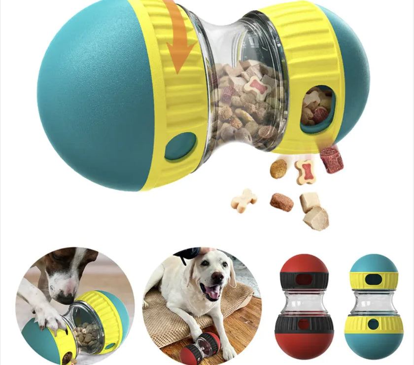 Interactive Food Dispensing Dog Toy Puzzle