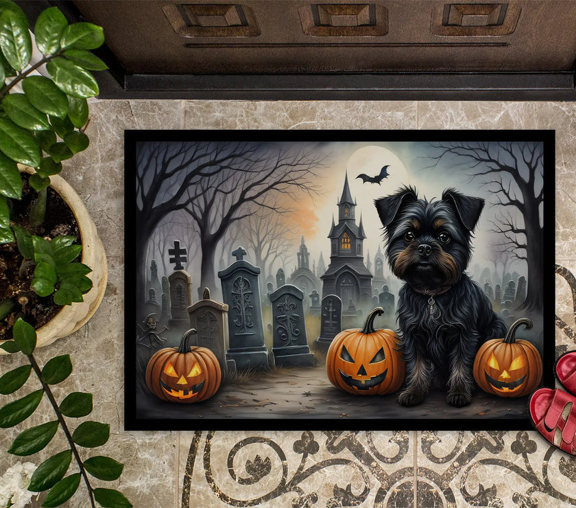 Affenpinscher Fright Night Mat