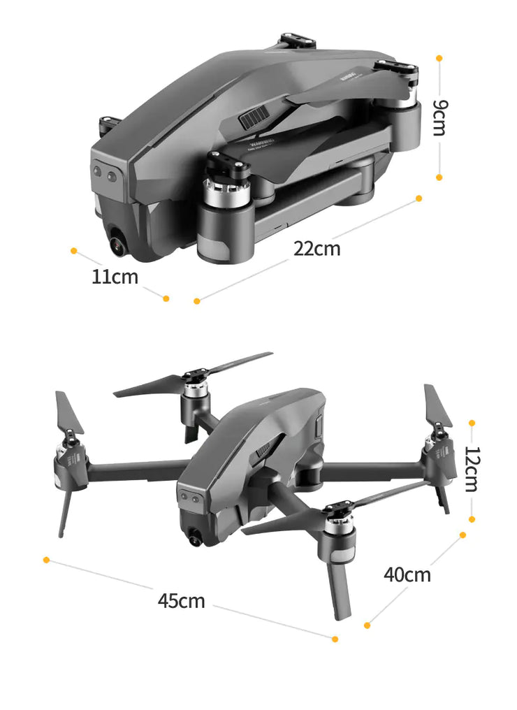 EpicView 4K Foldable GPS Drone