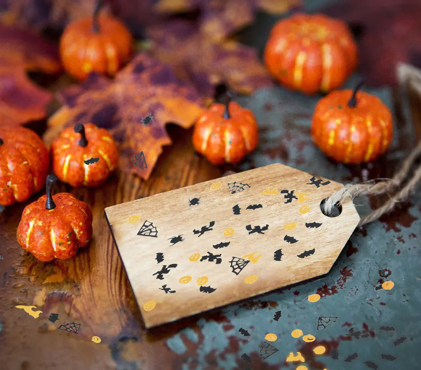 Spooky Pumpkin and Bat Party Decor