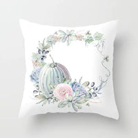Festive Pumpkin Pillow Cover