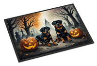 Rottweiler Haunted Entry Mat