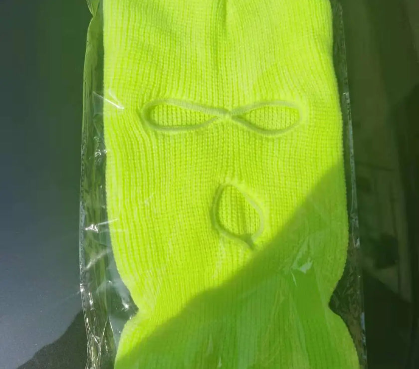 Men's Wool Knitted Ski Cold-proof Riding Mask