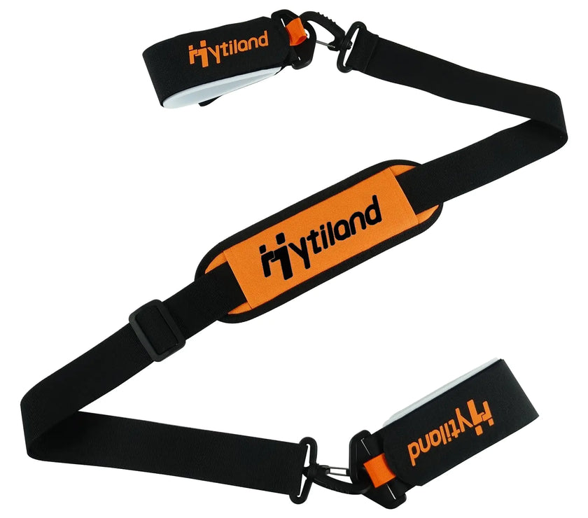 Hytiland Ski Carrier StrapPoleSki and Snowboard Boots Carry Sling StrapAdjustable Ski Shoulder StrapDownhill Skiing Gear Ski Accessories for Men and Women Snow Ski Bags Blue