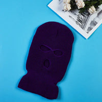 Men's Wool Knitted Ski Cold-proof Riding Mask