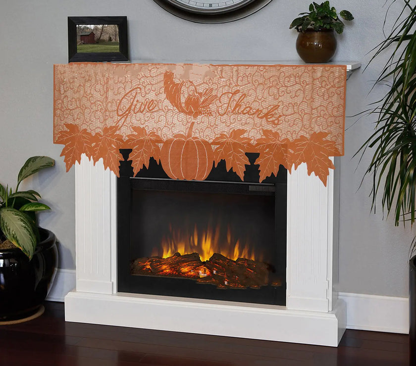 Autumn Embrace Fireplace Cover