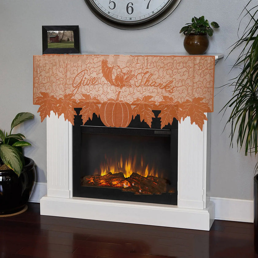 Autumn Embrace Fireplace Cover
