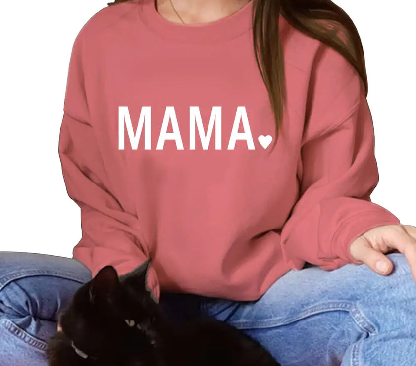 Thankful MAMA Fleece Crewneck