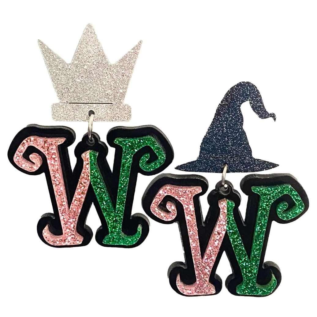 Spooky Spirit Witch Earrings - Halloween Magic