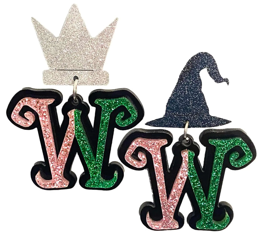 Spooky Spirit Witch Earrings - Halloween Magic