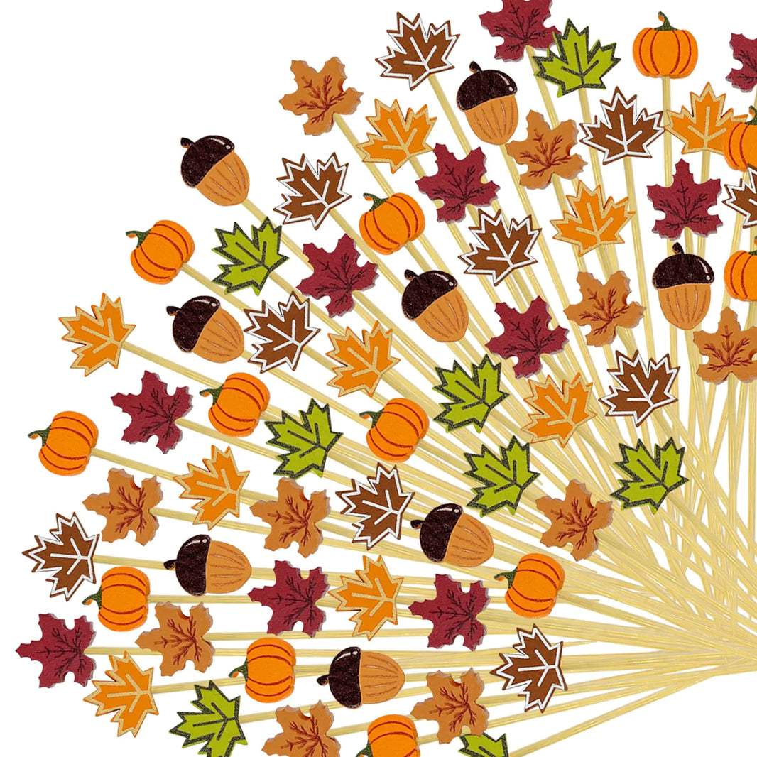 Autumn Delight 200pc Cocktail Picks