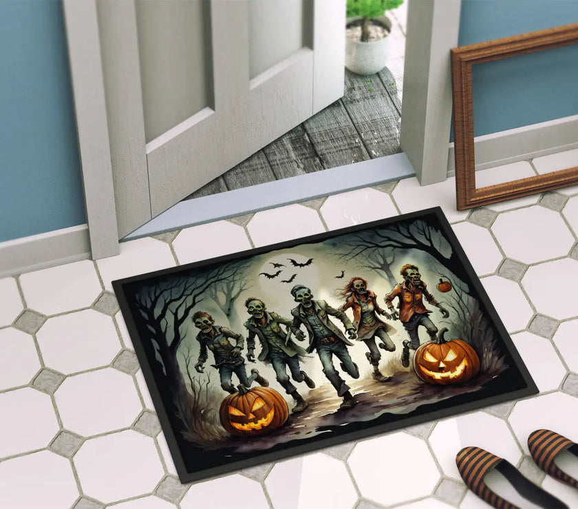 Zombie Welcome Halloween Mat