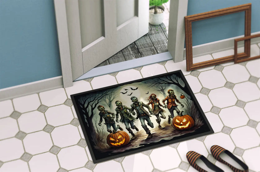 Zombie Welcome Halloween Mat
