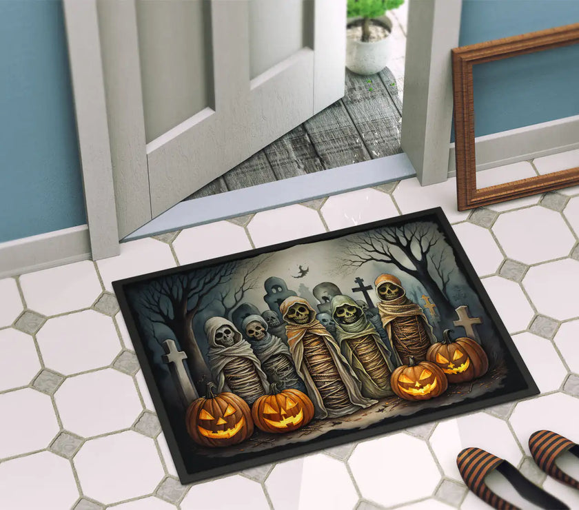 Creepy Welcome Halloween Mat