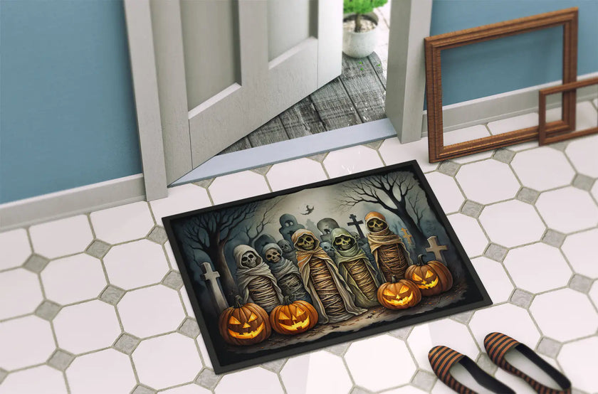 Creepy Welcome Halloween Mat