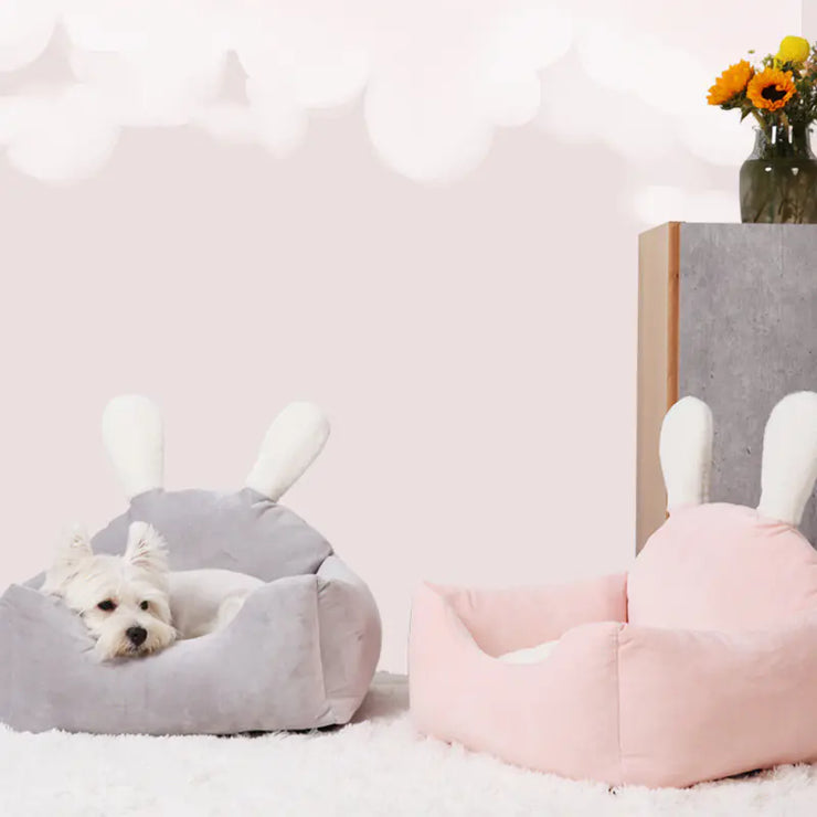 Cozy Haven Pet Nest with Washable Cushion