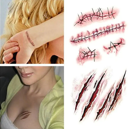 Spooky Skin Art Tattoos