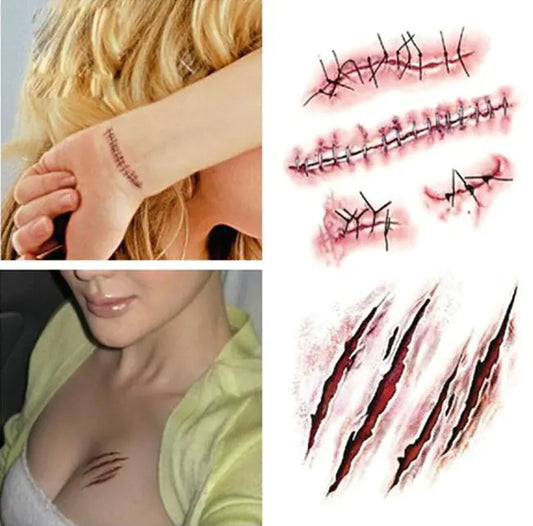 Spooky Skin Art Tattoos