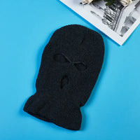 Men's Wool Knitted Ski Cold-proof Riding Mask