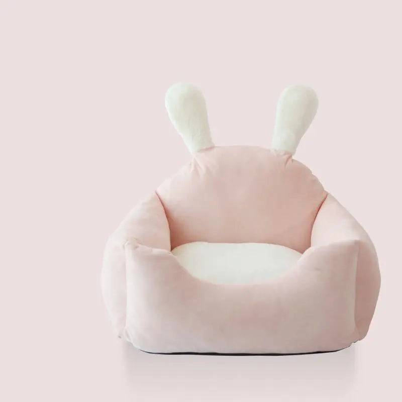 Cozy Haven Pet Nest with Washable Cushion