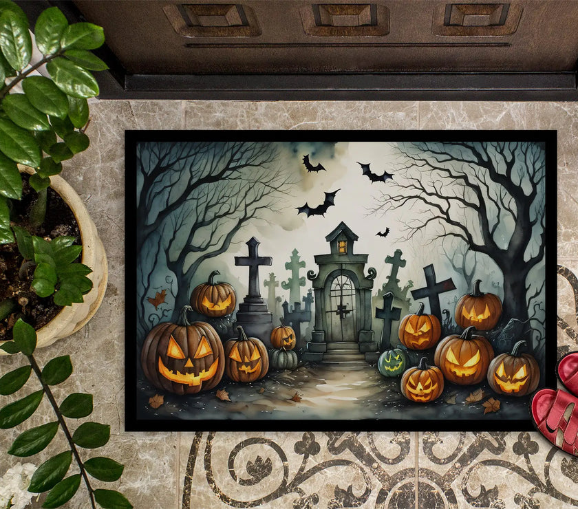 Spooky Haunt Welcome Mat