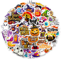 Halloween 100pc Sticker Set for Parties & Crafts