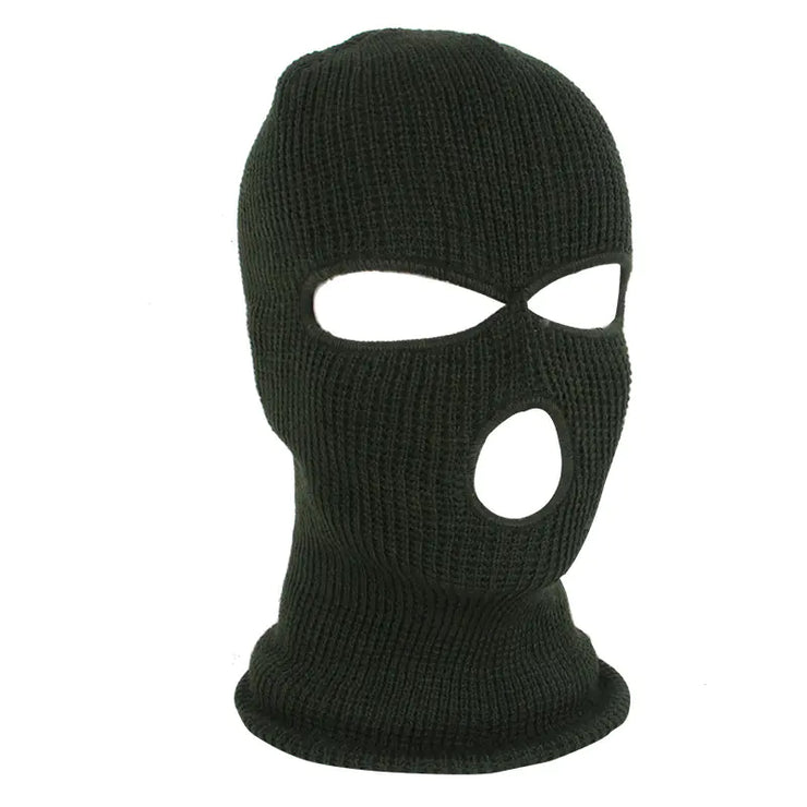 Men's Wool Knitted Ski Cold-proof Riding Mask