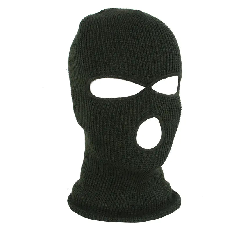 Men's Wool Knitted Ski Cold-proof Riding Mask
