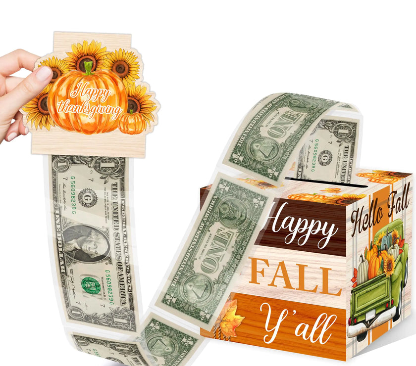 Thanksgiving Surprise Cash Box