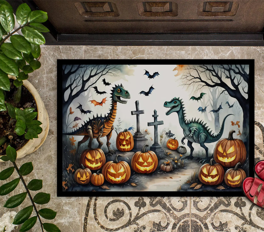 Dino Fright Night Doormat