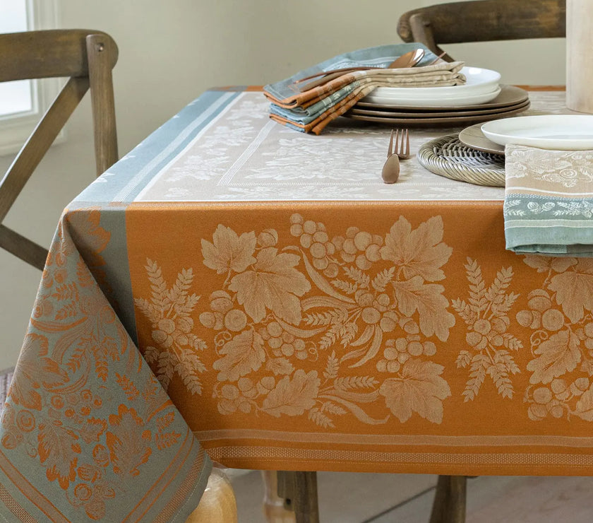 Benson Mills Autumn Elegance Jacquard Tablecloth