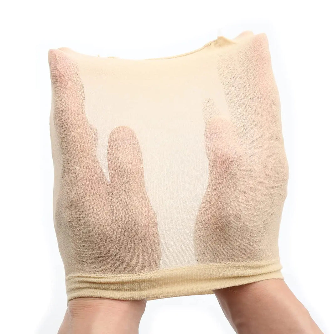 Hosfairy 2-Pack Transparent Halloween Mask Stockings