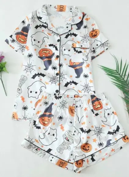 Spooky Satin Slumber Set