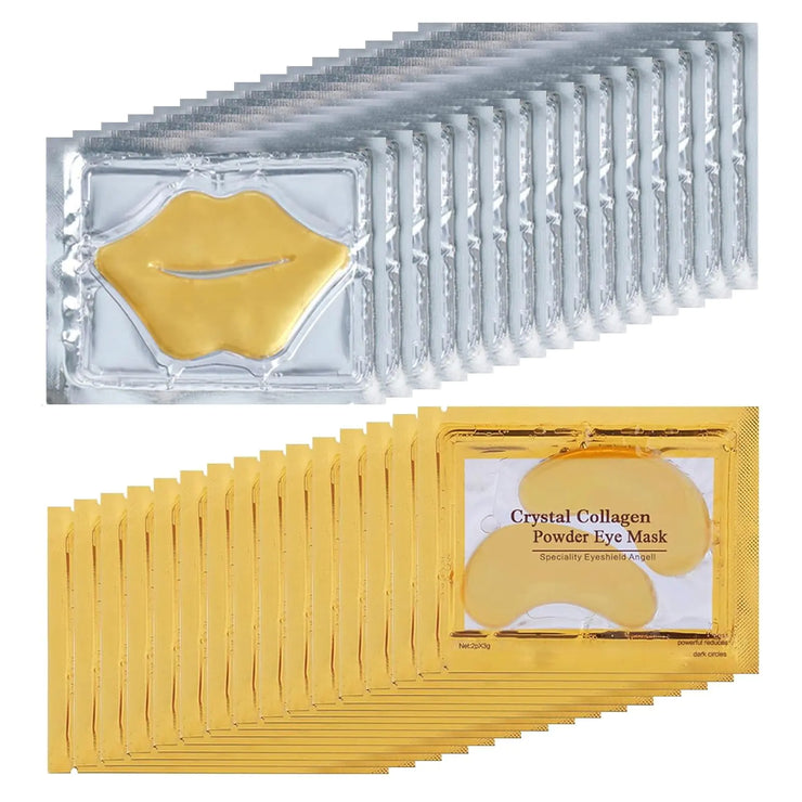HydraLux Eye & Lip Collagen Set - 30 Mask Pairs