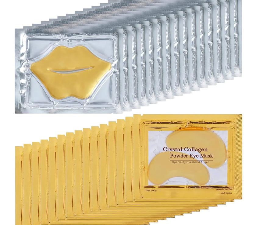 HydraLux Eye & Lip Collagen Set - 30 Mask Pairs