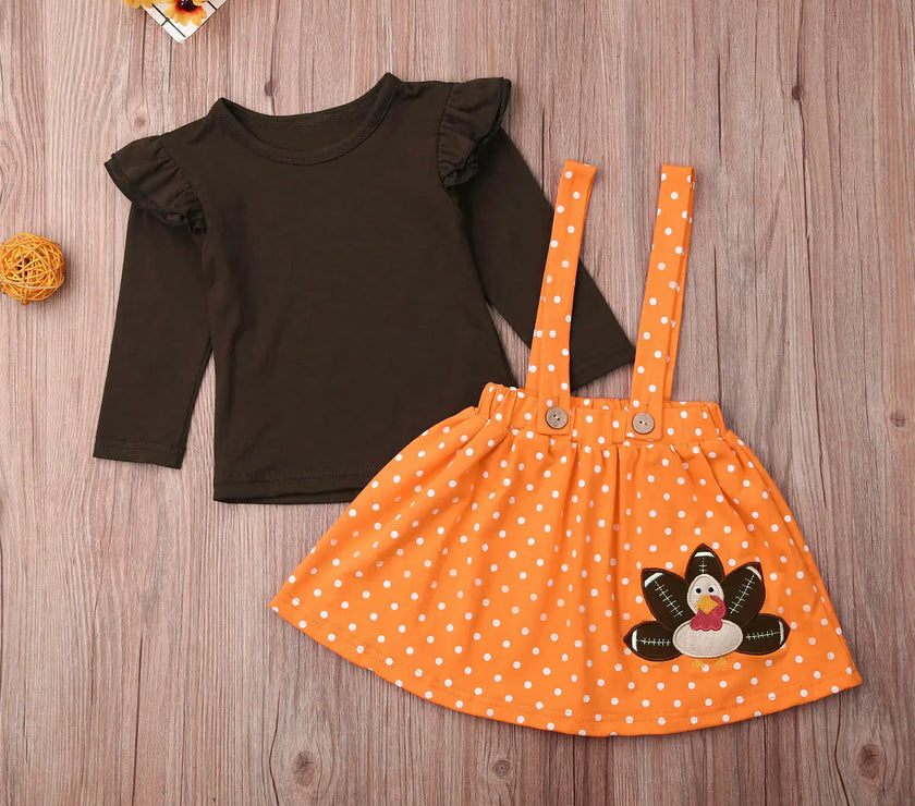 Turkey Tot Thanksgiving Outfit
