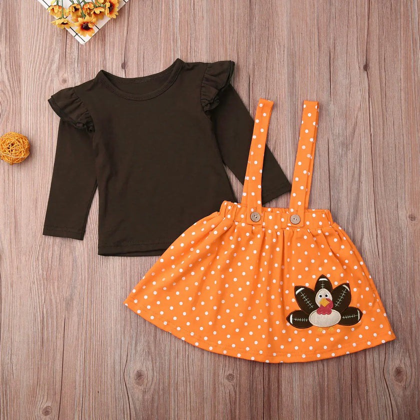 Turkey Tot Thanksgiving Outfit