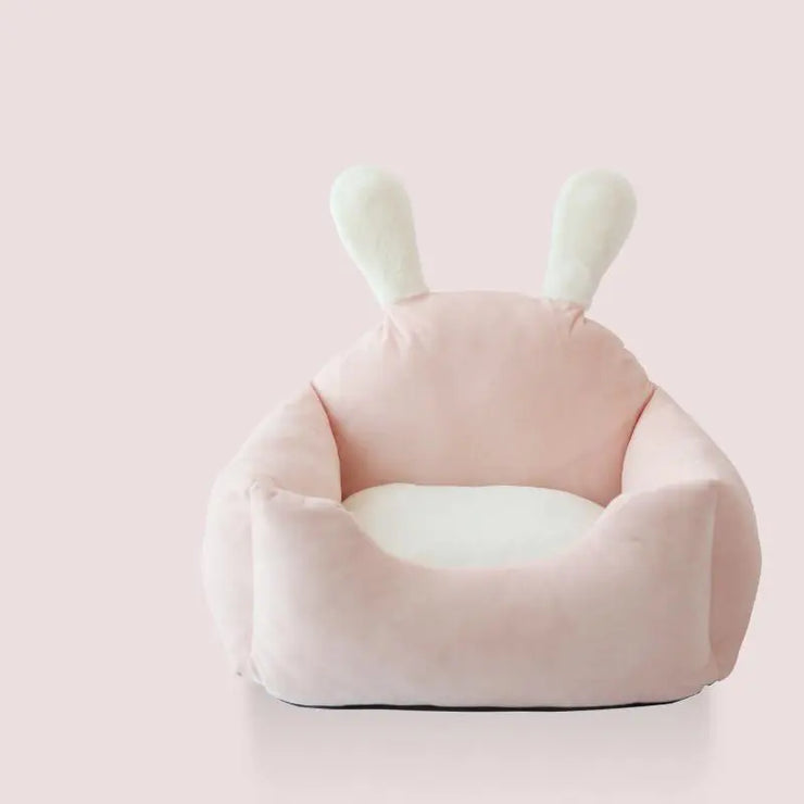 Cozy Haven Pet Nest with Washable Cushion