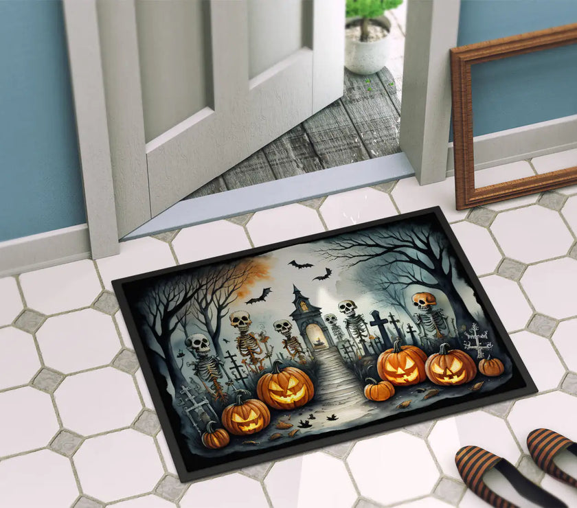 Ghoul's Greeting Halloween Mat