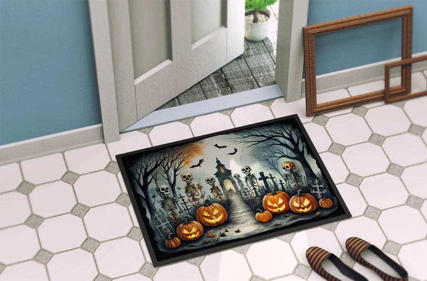 Ghoul's Greeting Halloween Mat