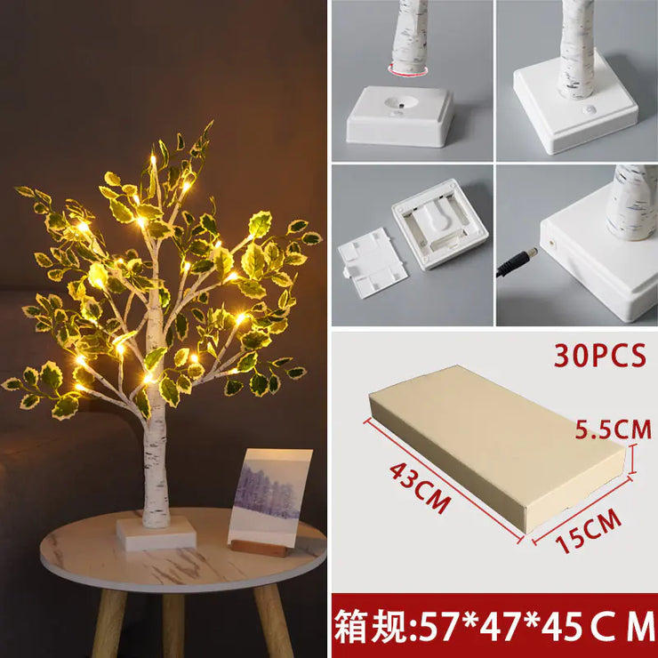Festive Glow LED Tree Lamp