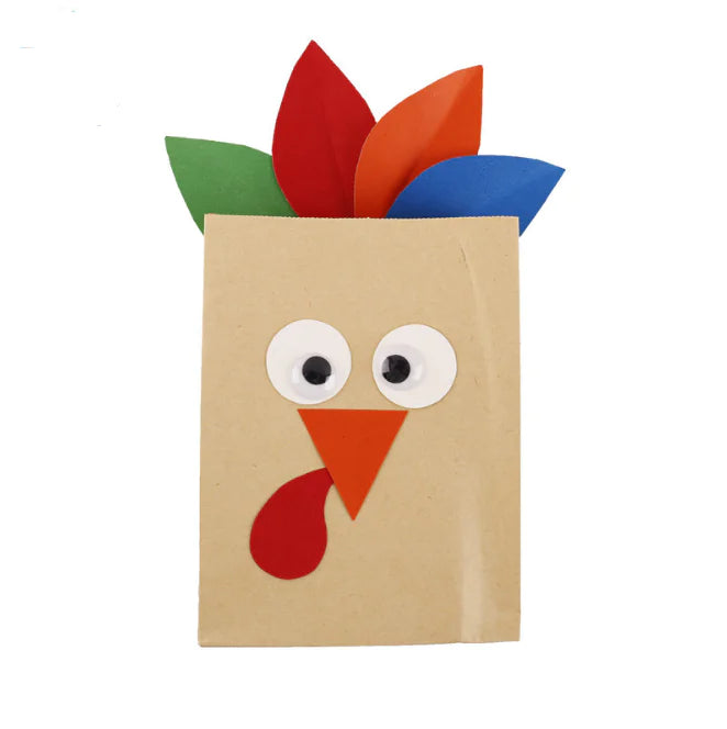 Thanksgiving Turkey Puppet Kit for Kids