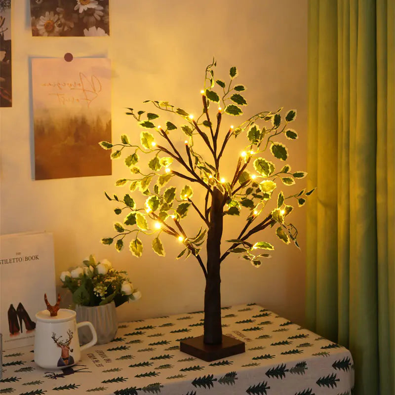 Festive Glow LED Tree Lamp