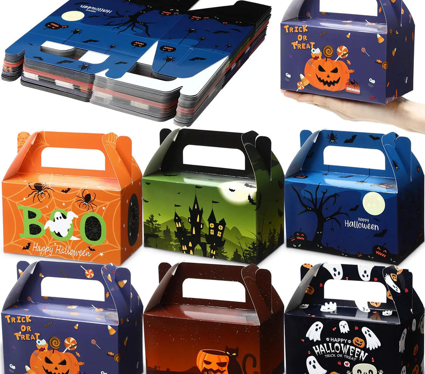 Spooky Delight 36-Pack Halloween Treat Boxes