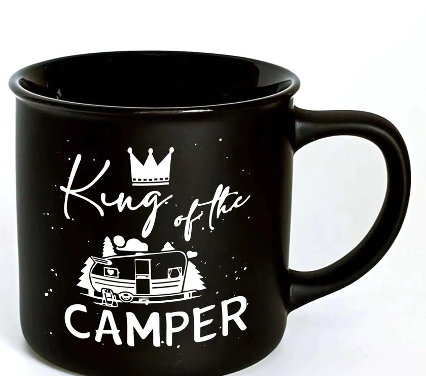 King of the Camper Coffee Cup