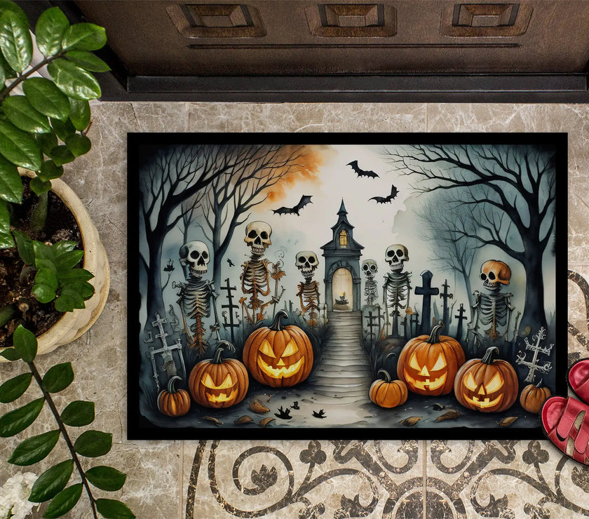 Ghoul's Greeting Halloween Mat