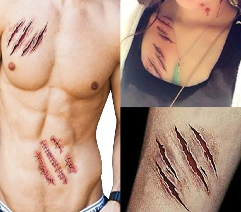 Spooky Skin Art Tattoos