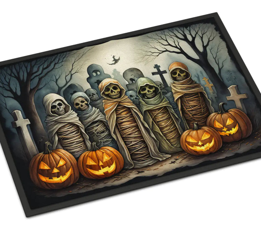 Creepy Welcome Halloween Mat